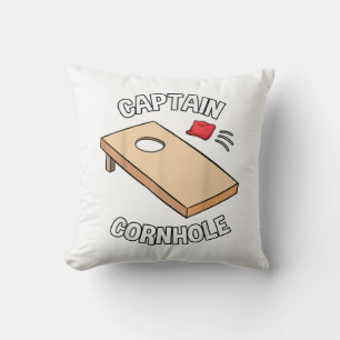 Coussin Capitaine Cornhole Baggo Tabac à manches
