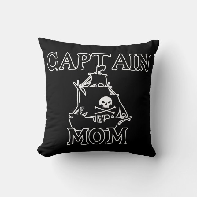 Coussin Capitaine Maman (Recto)