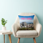 Coussin Capitale Maurice de Port Louis Skyline (Chaise)