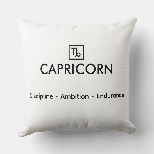 Coussin Capricorn – The Mountain Soul (Verso)