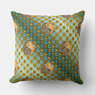 Coussin Capricorne & Serpent de feu