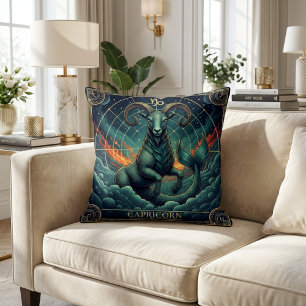 Coussin Capricorne Zodiaque Céleste