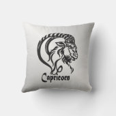Coussin Capricorne Zodiaque de chèvre de mer (Verso)
