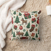 Coussin Capsule cadeau père Noël (Couverture)