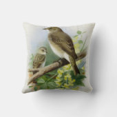 Coussin Capteurs de vol, Illustration artistique (Verso)
