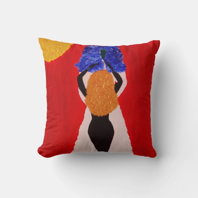 Coussin "captivez chose" (Recto)