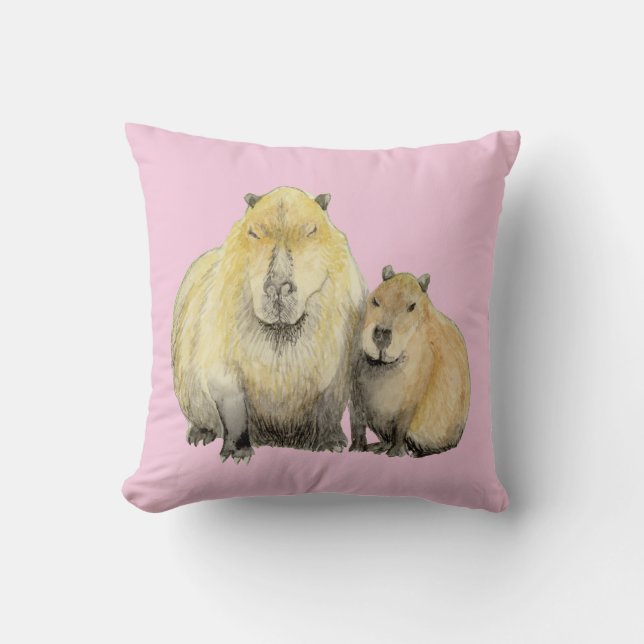 Coussin Capybara (Recto)