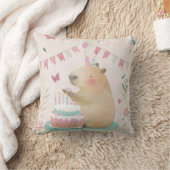 Coussin Capybara Anniversaire De Lève De Basse (Couverture)