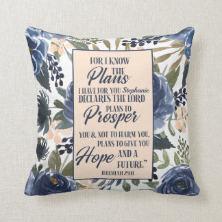 Coussin Car Je Connais Les Plans Que J'Ai Pour Vous Person