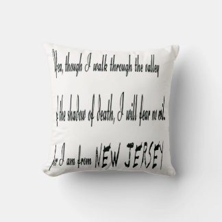 Coussin Car Je Suis Du New Jersey Thaillow