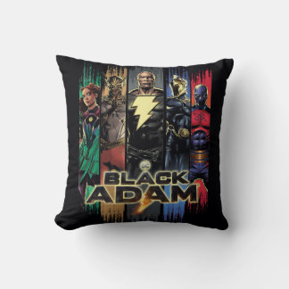 Coussin Caractères Adam Noir En Grandes Tailles Graphique
