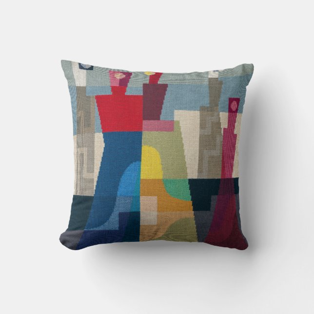 Coussin Caractères | Sophie Taeuber-Arp | (Recto)