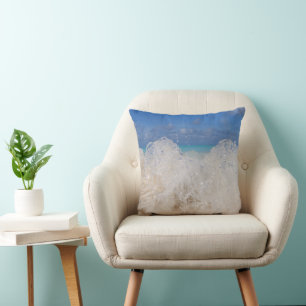 Coussin Caraïbes Island Wave Love 1
