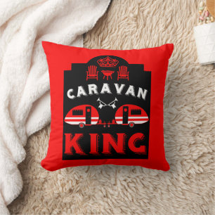 Coussin Caravan King Cadeaux Pour Campeurs