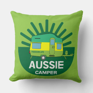 Coussin Caravane australienne Aussie Caravaner Camp T