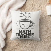 Coussin Carburant pour professeur de mathématiques (Couverture)