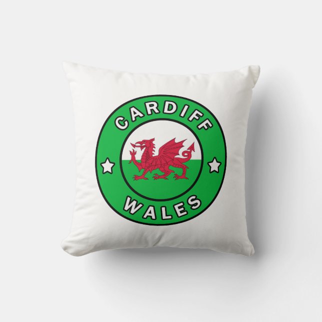 Coussin Cardiff Galles (Recto)