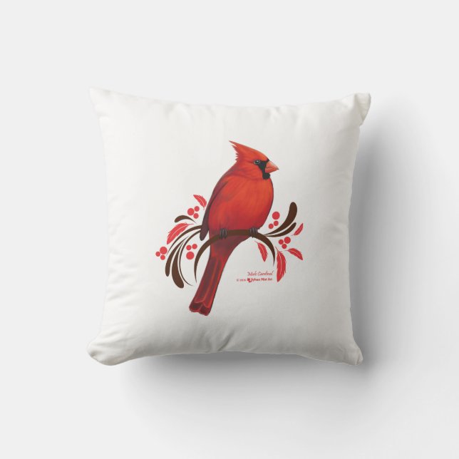 Coussin Cardinal masculin (Recto)
