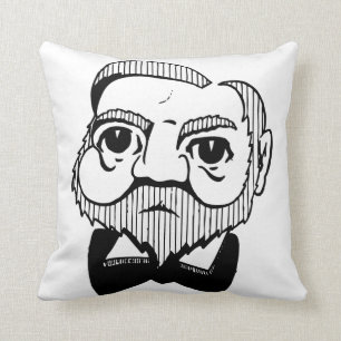 Coussin Caricature Andrew Carnegie