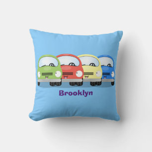Coussin Caricature de voitures Cute kawaii