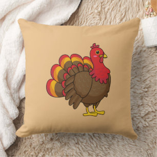 Coussin Caricature mignonne Turquie