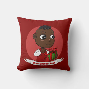 Coussin Caricature pour bébé de Noël Jeu d'oreiller