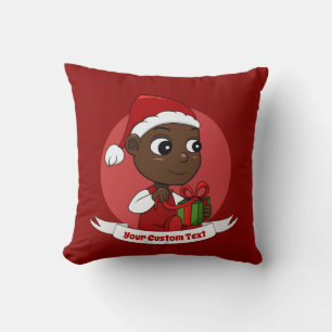 Coussin Caricature pour bébé de Noël Jeu d'oreiller