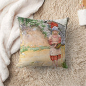 Coussin Carl Larsson par le carreau de famille de cave (Couverture)