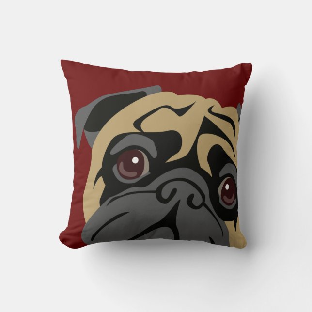 Coussin Carlin câlin (Recto)