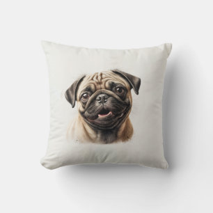 Coussin Carlin Chien Photo personnalisée