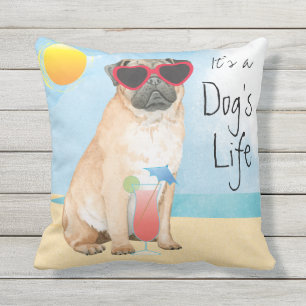 Coussin Carlin d'été