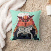 Coussin carlin menthe (Couverture)