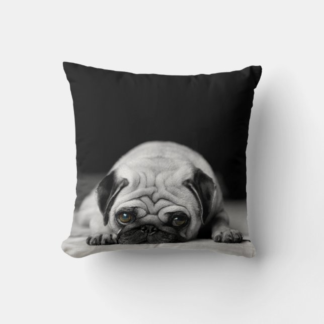 Coussin Carlin triste (Recto)