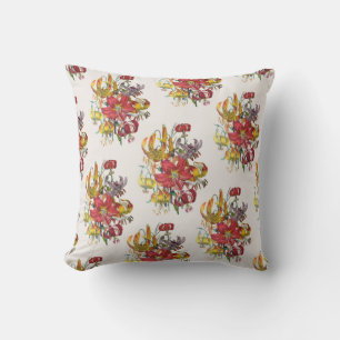 Coussin Carnaval de fleurs