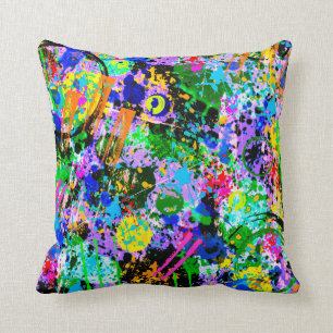 Coussin Carnaval de Graffiti