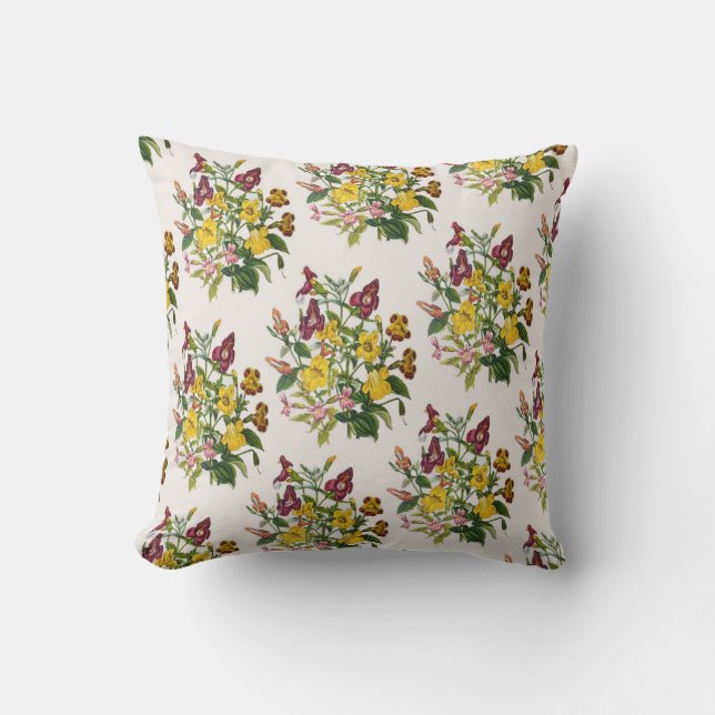 Coussin Carnaval des fleurs (Recto)