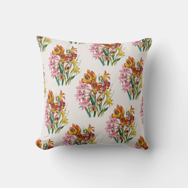 Coussin Carnaval des fleurs (Recto)