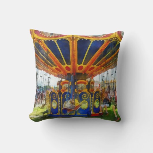 Coussin Carnaval - Super manège Swing (Recto)