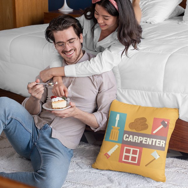 Coussin Carpenter Professionnel Iconique Conçu (Créateur téléchargé)