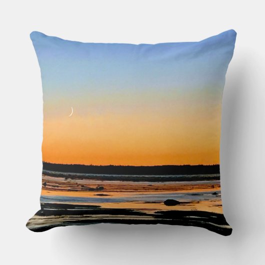 coussin carré croissant de lune (Recto)