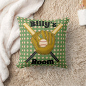 Coussin Carré de baseball (Couverture)