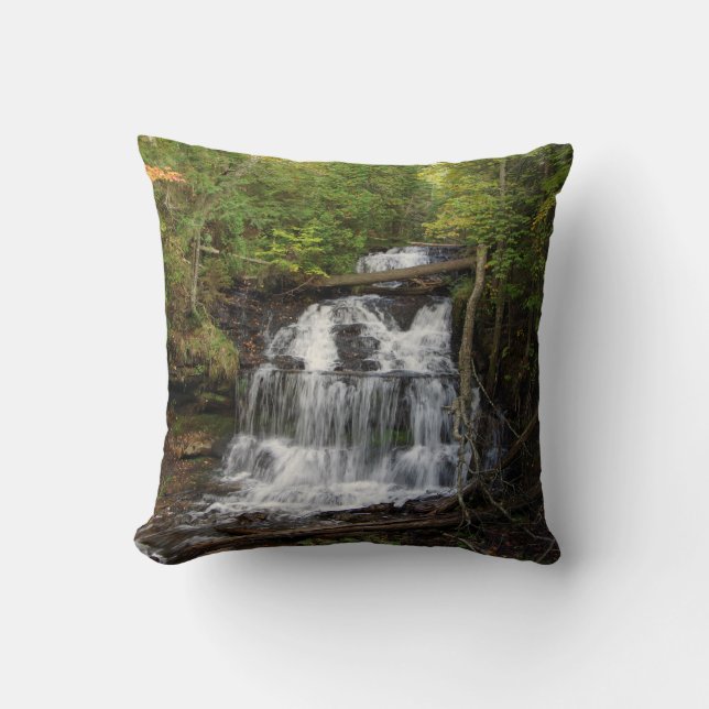 Coussin carré de Wagner Falls (Recto)