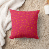 Coussin carré décoratif avec impression botanique (Couverture)