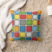 Coussin Carré du style de bande dessinée (Couverture)