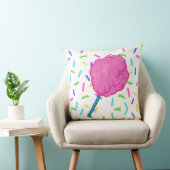 Coussin Carré Fairy Rose Coton (Chaise)