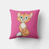 Coussin Carré Foxy Roxy (Verso)