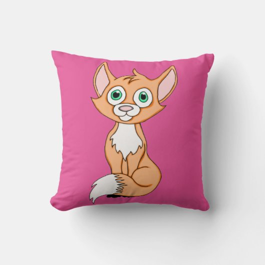 Coussin Carré Foxy Roxy (Recto)