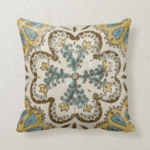 Coussin Carré Non-Embelli II de batik