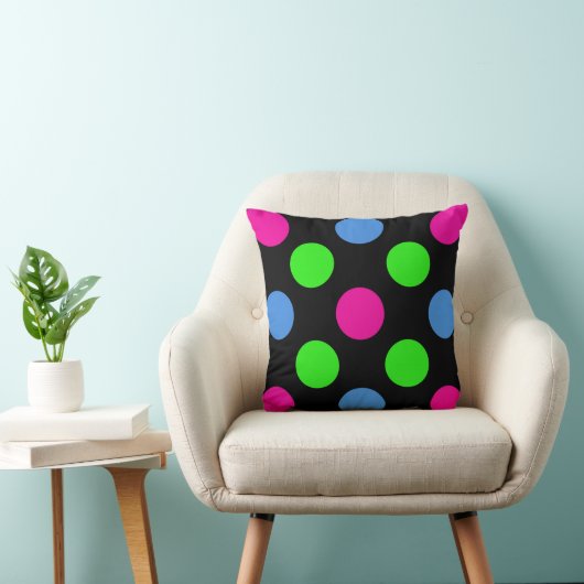 Coussin Carré Polka Dot (Chaise)