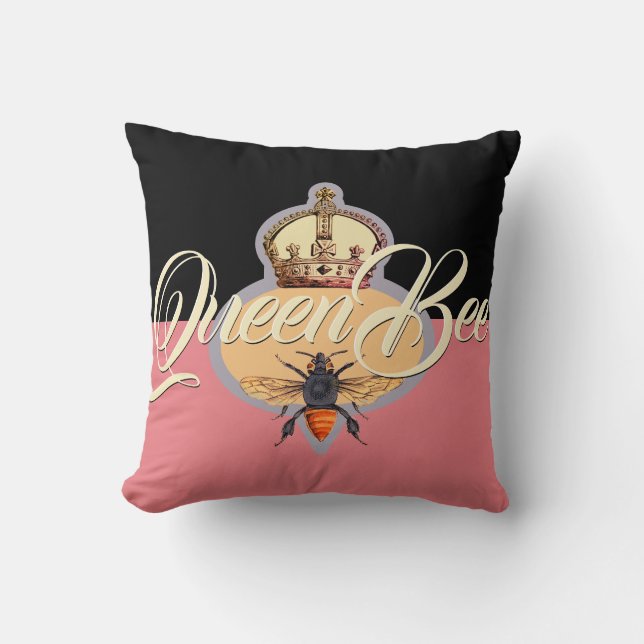Coussin Carré Queen Bee (Recto)